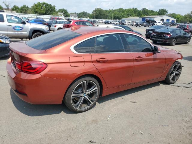 WBA4J3C59JBL04308 - 2018 BMW 430XI GRAN COUPE ORANGE photo 3