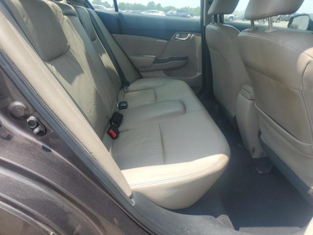 2HGFB2F90DH530901 - 2013 HONDA CIVIC EXL Qəhvəyi foto 10