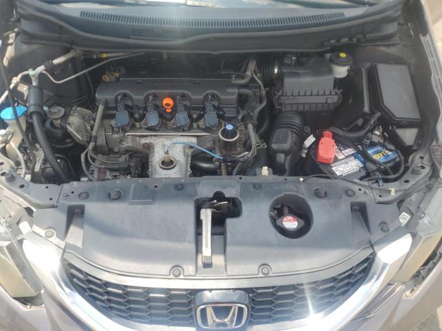 2HGFB2F90DH530901 - 2013 HONDA CIVIC EXL Qəhvəyi foto 11