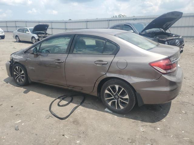 2HGFB2F90DH530901 - 2013 HONDA CIVIC EXL Qəhvəyi foto 2