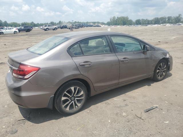 2HGFB2F90DH530901 - 2013 HONDA CIVIC EXL Qəhvəyi foto 3