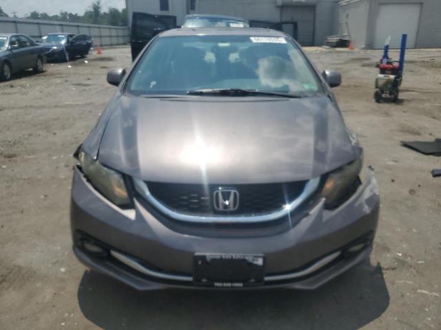 2HGFB2F90DH530901 - 2013 HONDA CIVIC EXL Qəhvəyi foto 5