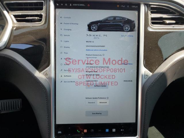 5YJSA1CN2DFP08101 - 2013 TESLA MODEL S Qara foto 9