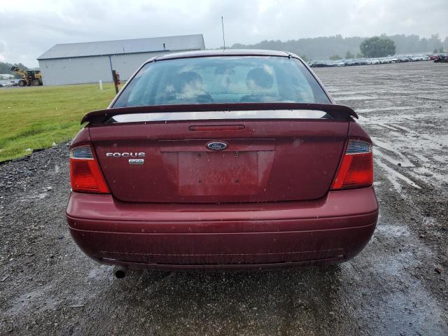 1FAHP34N27W363029 - 2007 FORD FOCUS ZX4 MAROON photo 6