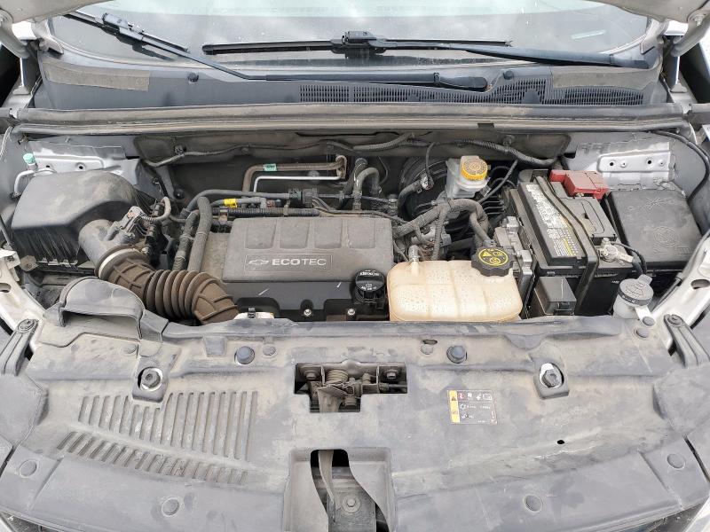 3GNCJLSB7KL225359 - 2019 CHEVROLET TRAX 1LT 银色 照片 12