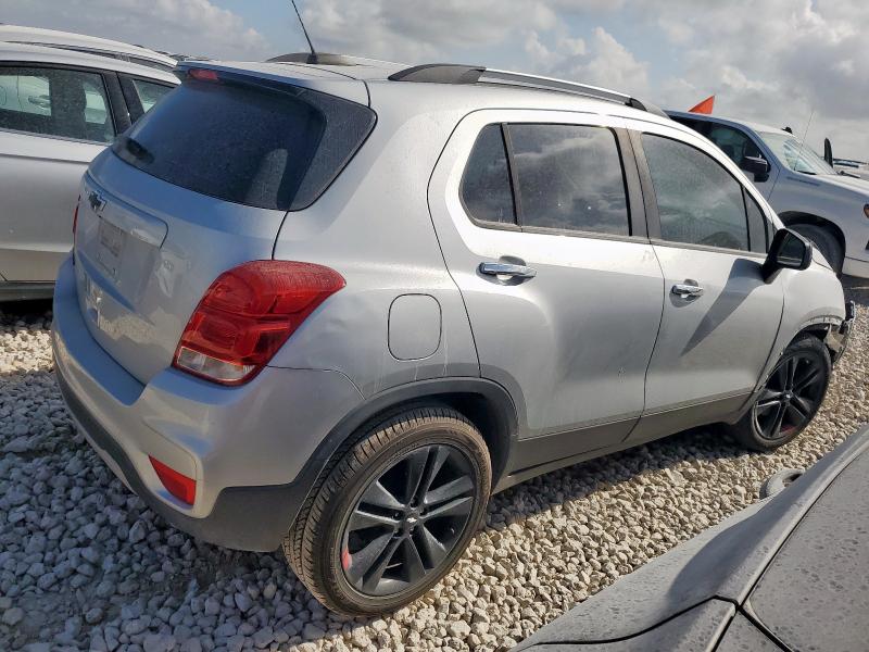 3GNCJLSB7KL225359 - 2019 CHEVROLET TRAX 1LT 银色 照片 3