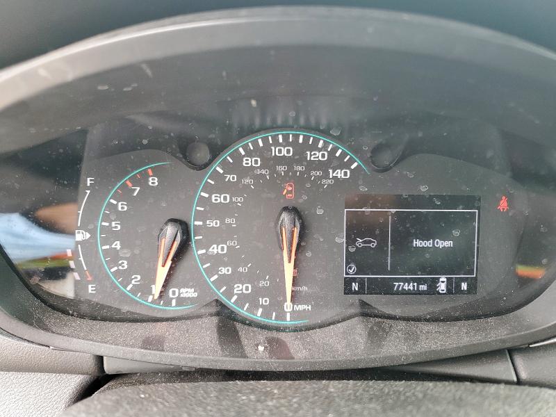 3GNCJLSB7KL225359 - 2019 CHEVROLET TRAX 1LT 银色 照片 9