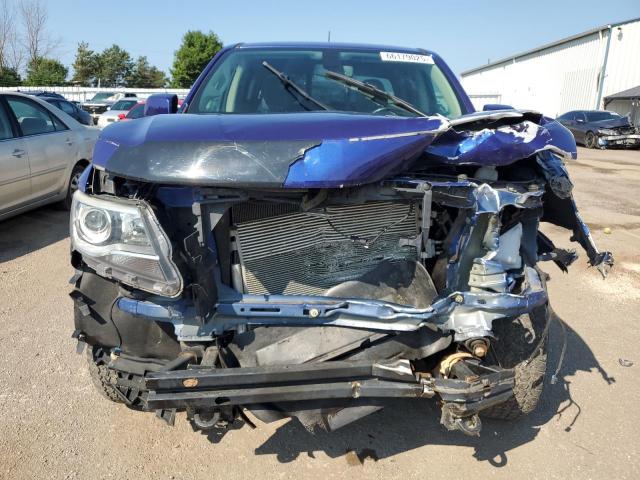 1GCGTDE31G1382642 - 2016 CHEVROLET COLORADO Z71 BLUE photo 5