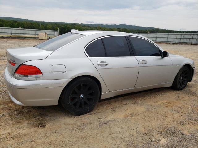 WBAGL63555DP75035 - 2005 BMW 745 I SILVER photo 3