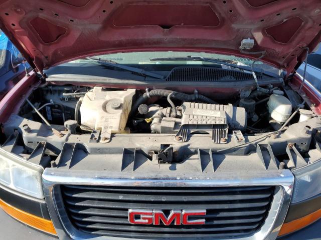 1GJHG35K781104123 - 2008 GMC SAVANA G35 BURGUNDY photo 12