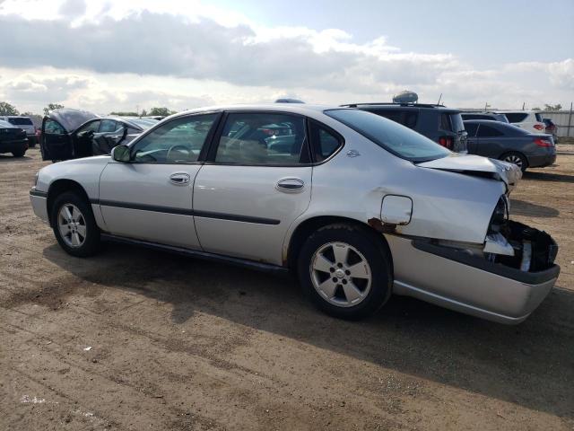 2G1WF52E649330440 - 2004 CHEVROLET IMPALA SILVER photo 2