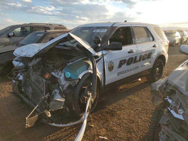 1FM5K8AT4HGB65068 - 2017 FORD EXPLORER POLICE INTERCEPTOR 白色 照片 1