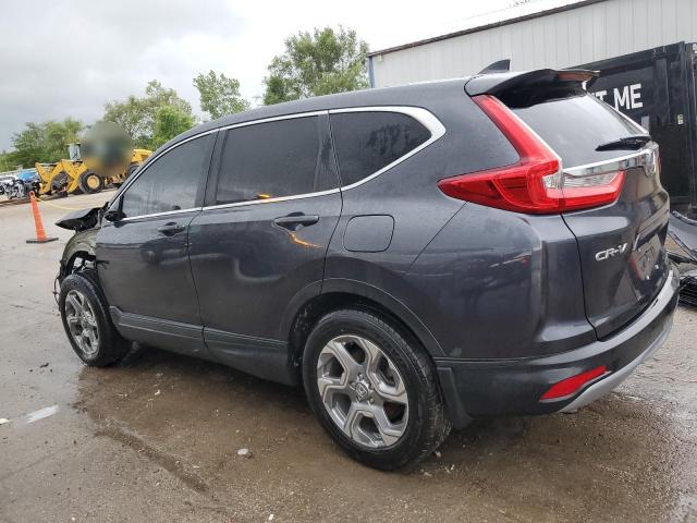 7FARW2H86JE031076 - 2018 HONDA CR-V EXL GRAY photo 2