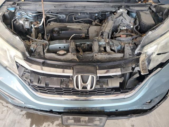 5J6RM4H52GL102325 - 2016 HONDA CR-V EX BLUE photo 12