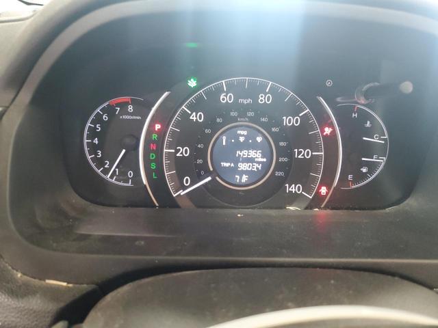 5J6RM4H52GL102325 - 2016 HONDA CR-V EX BLUE photo 9