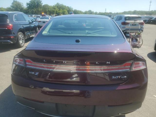 3LN6L5FC0JR613331 - 2018 LINCOLN MKZ RESERVE ბურგუნდია ფოტო 6