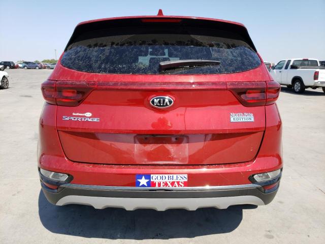 KNDP63AC9M7925817 - 2021 KIA SPORTAGE S RED photo 6