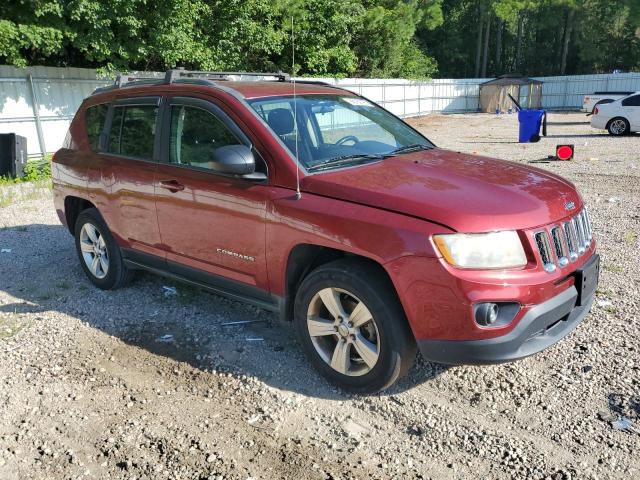 1C4NJDEB6DD165344 - 2013 JEEP COMPASS LATITUDE BURGUNDY photo 4