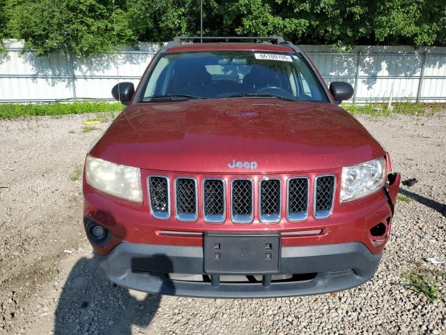 1C4NJDEB6DD165344 - 2013 JEEP COMPASS LATITUDE BURGUNDY photo 5