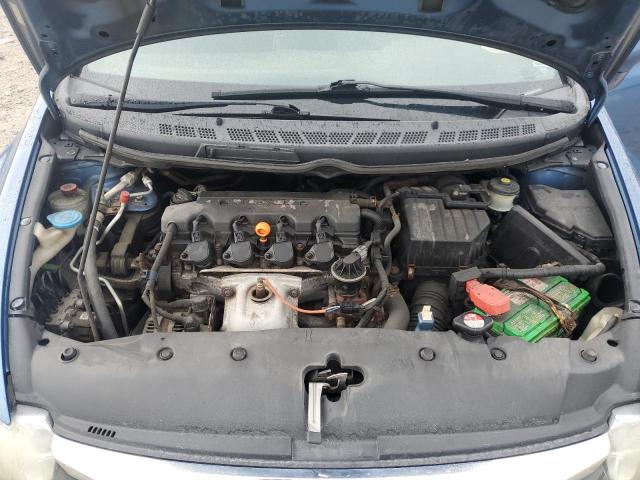 19XFA1F89AE014899 - 2010 HONDA CIVIC EX BLUE photo 11