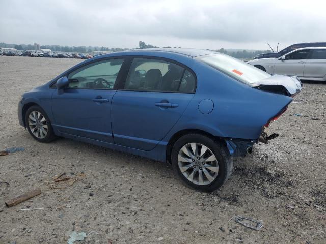 19XFA1F89AE014899 - 2010 HONDA CIVIC EX BLUE photo 2