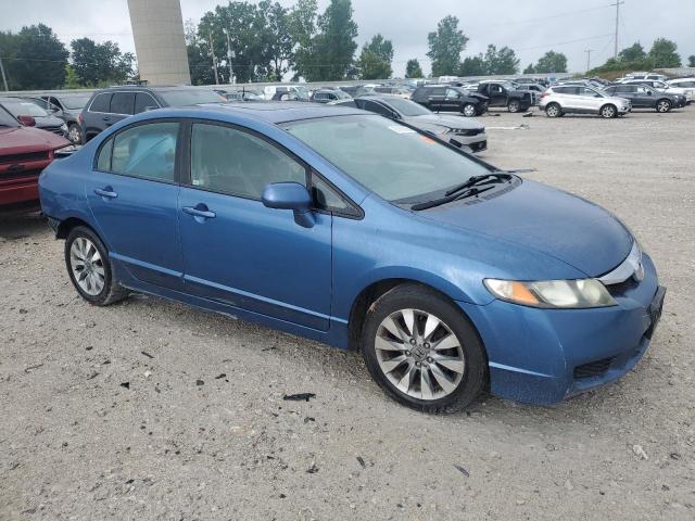 19XFA1F89AE014899 - 2010 HONDA CIVIC EX BLUE photo 4