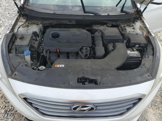 5NPE24AF4HH450680 - 2017 HYUNDAI SONATA SE WHITE photo 11