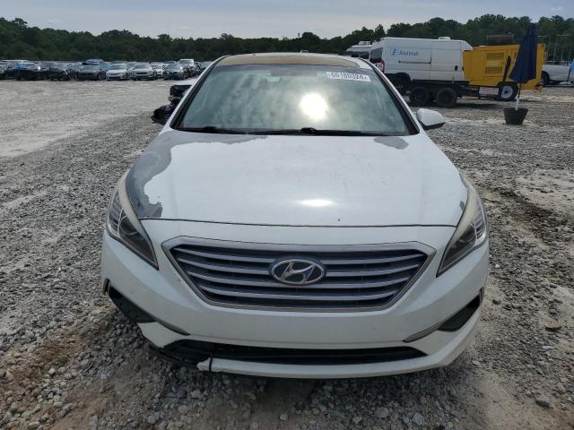 5NPE24AF4HH450680 - 2017 HYUNDAI SONATA SE WHITE photo 5