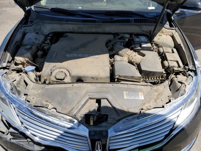 3LN6L2GK5ER825474 - 2014 LINCOLN MKZ BLACK photo 11