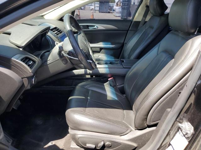 3LN6L2GK5ER825474 - 2014 LINCOLN MKZ BLACK photo 7