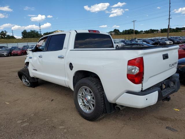 5TFHY5F18KX864104 - 2019 TOYOTA TUNDRA CREWMAX LIMITED WHITE photo 2