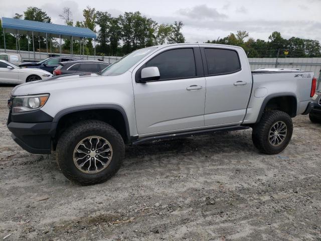 1GCPTEE14J1242192 - 2018 CHEVROLET COLORADO ZR2 SILVER photo 1