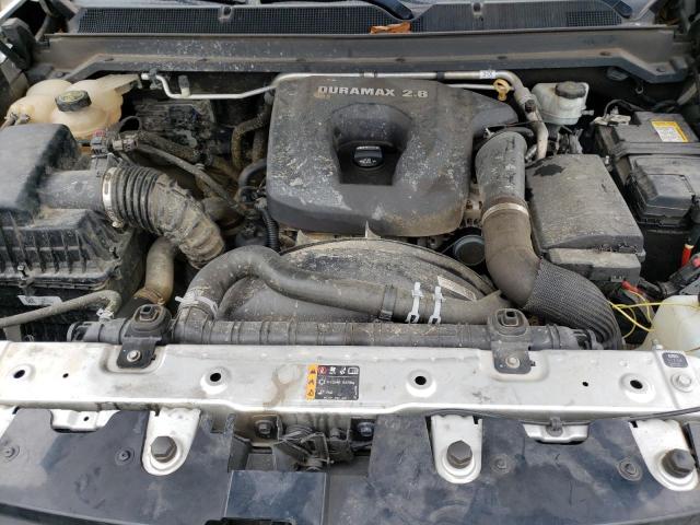 1GCPTEE14J1242192 - 2018 CHEVROLET COLORADO ZR2 SILVER photo 11