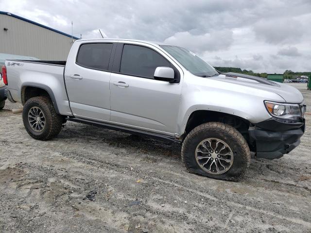 1GCPTEE14J1242192 - 2018 CHEVROLET COLORADO ZR2 SILVER photo 4