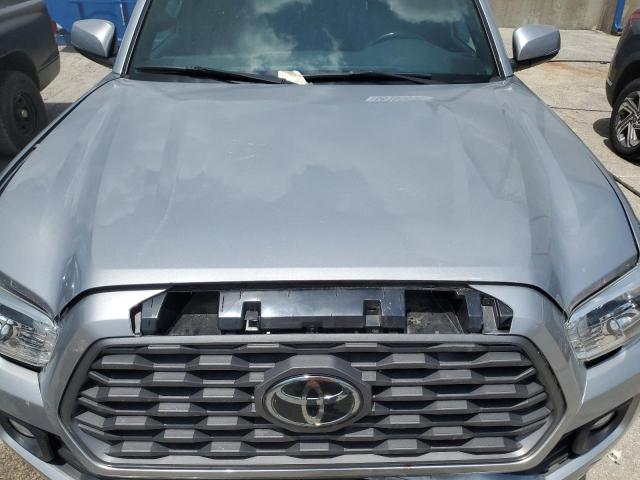 5TFCZ5AN2MX271892 - 2021 TOYOTA TACOMA DOUBLE CAB SILVER photo 11