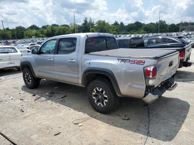 5TFCZ5AN2MX271892 - 2021 TOYOTA TACOMA DOUBLE CAB SILVER photo 2