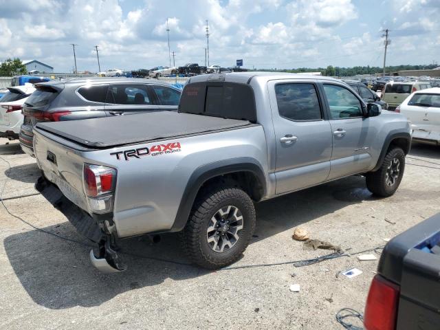 5TFCZ5AN2MX271892 - 2021 TOYOTA TACOMA DOUBLE CAB SILVER photo 3