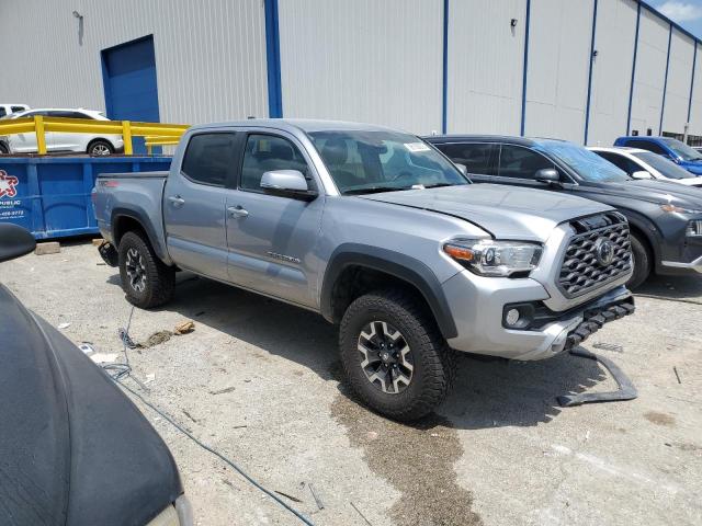 5TFCZ5AN2MX271892 - 2021 TOYOTA TACOMA DOUBLE CAB SILVER photo 4
