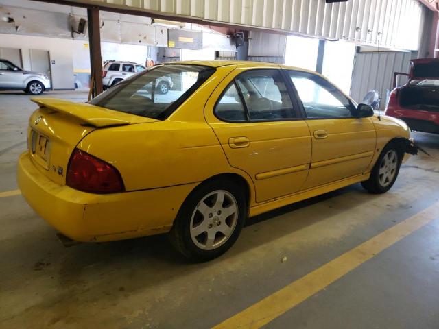 3N1AB51A66L612138 - 2006 NISSAN SENTRA SE-R SPEC V YELLOW photo 3