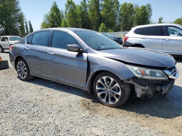 1HGCR2F50FA204321 - 2015 HONDA ACCORD SPORT Сұр фото 4