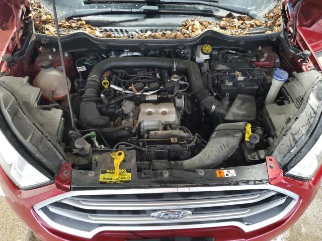 MAJ3P1TE5JC204370 - 2018 FORD ECOSPORT SE Червоний фото 12