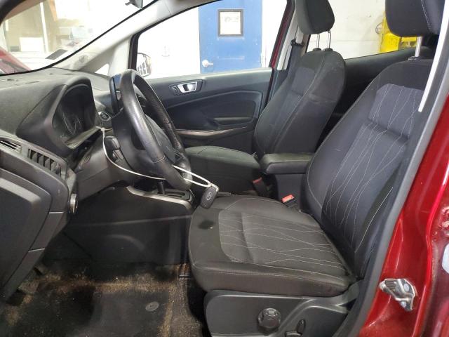MAJ3P1TE5JC204370 - 2018 FORD ECOSPORT SE Червоний фото 7