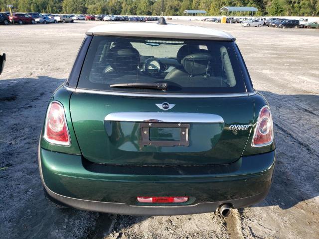 WMWSU3C56DT689162 - 2013 MINI COOPER GREEN photo 6