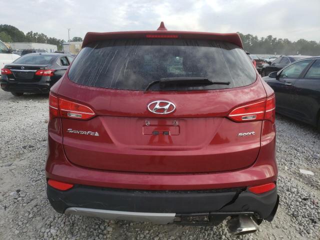 5XYZT3LB3DG054633 - 2013 HYUNDAI SANTA FE S RED photo 6