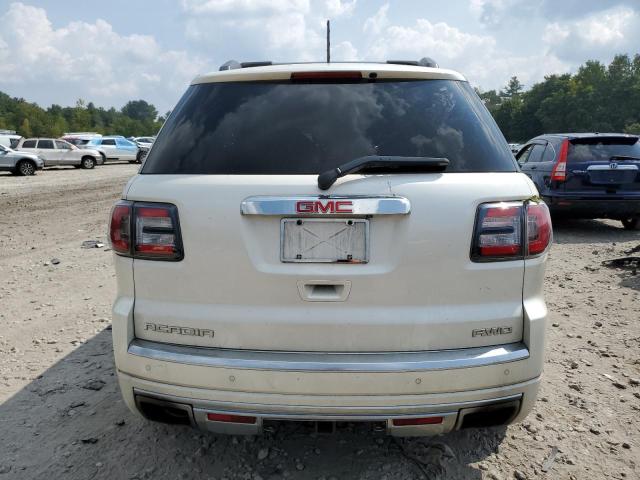 1GKKVTKD9EJ234607 - 2014 GMC ACADIA DENALI WHITE photo 6