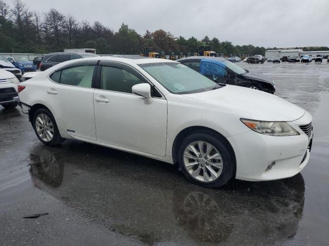 JTHBW1GGXD2027098 - 2013 LEXUS ES 300H WHITE photo 4