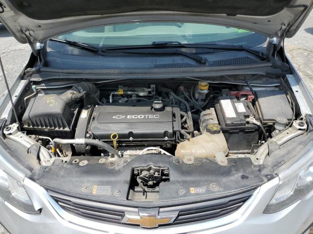 1G1JB5SH6H4140386 - 2017 CHEVROLET SONIC LS SILVER photo 11