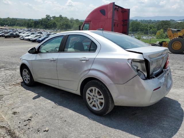 1G1JB5SH6H4140386 - 2017 CHEVROLET SONIC LS SILVER photo 2