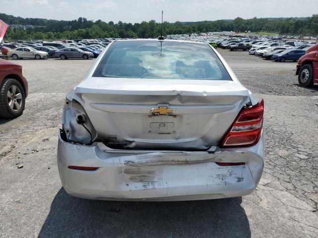 1G1JB5SH6H4140386 - 2017 CHEVROLET SONIC LS SILVER photo 6