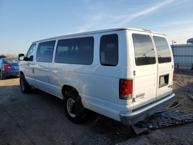 1FBSS31L08DA74931 - 2008 FORD ECONOLINE E350 SUPER DUTY WAGON WHITE photo 2